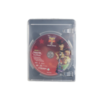 Boîte de rangement en plastique pour CD PS2, carte CAM TV, étui pour carte PS3, boîte d'emballage pour carte PS4, boîte transparente