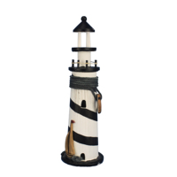 Benutzer definierte mediterrane Art Wachturm Veranda Schindel Home Decoration Leuchtturm