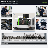 Centre d'usinage CNC robuste pour pièces métalliques automobiles avec coupe fiable et production stable HTM950