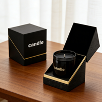 Scatola Regalo Personalizzata di Lusso per Profumi e Candele Profumate, Design Innovativo, Cartone Rigido Stampato, Finitura Opaca con Laminazione UV