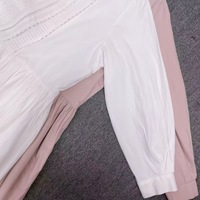 Robe midi décontractée ample pour femme 100 % coton à col Peter Pan, manches longues, broderie plissée, style vintage, coupe trapèze, OEM ODM