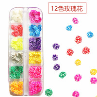 3d Nail Art Decoratie Vruchten Slice Polymeer 12Gird Manicure Aardewerk Zacht Fruit Plakjes Klei Polymeer Nagel Decoratie