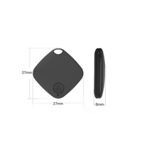 Alarme de déconnexion Bluetooth, traceur anti-perte, alarme intelligente Diamond, localisateur basse consommation pour animaux de compagnie et clés