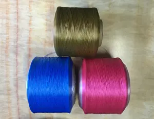 PP糸廃棄物メーカーポリプロピレンマルチフィラメントカラーヤーンウェビング織り編み物フレームに使用されるリサイクル糸