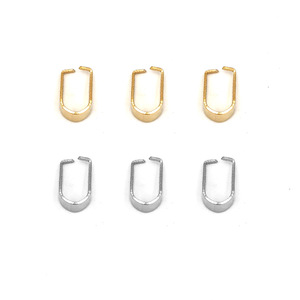 Clips de joyería de acero inoxidable de formas mixtas para hacer collares, paquete de 500 piezas H1035 - Product Image 5