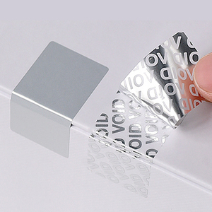 Cao cấp VOID Sticker tùy chỉnh chống hàng giả con dấu nhãn gói hộp Làm xáo trộn rõ ràng an toàn vận chuyển nhãn không thấm nước - Product Image 1