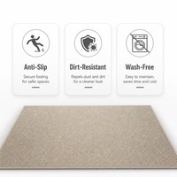 Premium Natural Sisal Carpet Modern Minimalist Large Area Rug for Hallway Entryway Durable Woven Neutral Rug for Luxury Home