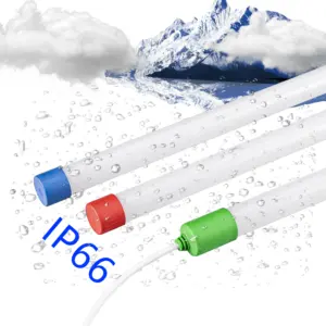 Factory Wholesale IP65 Waterproof T8 Led Tube Light Red Yellow Blue Green Tri-color Led Tube Light