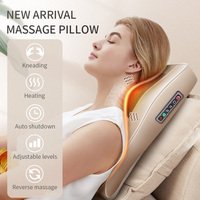 Masseur électrique Shiatsu japonais Healthpal 2024 pour le cou et le dos, rechargeable, soulagement de la douleur avec chaleur apaisante