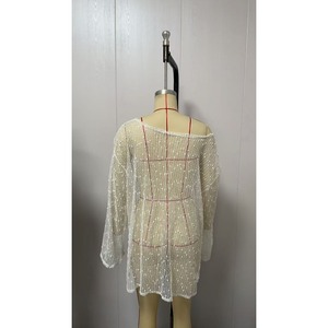 Copricostume monospalla 2026 con intreccio glitterato e decorazioni a fiocco di neve - Product Image 4