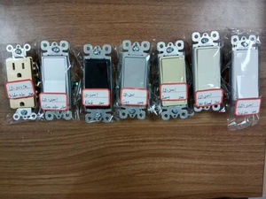 Cho ul được liệt kê 15A 120V-277V Mỹ đơn cực trang trí Rocker tường chuyển đổi ánh sáng NFC Mạng kết nối thiết bị chuyển mạch điện - Product Image 5