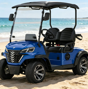 Nuevo Diseño de Mini Carro de Golf Compacto para Dos Pasajeros, Buggy con Batería de Iones de Litio en Venta, Carros de Golf con Batería de Litio - Product Image 1