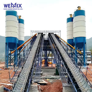HZS120 Centrale à béton Centrale à béton stationnaire Centrale à béton prêt à l'emploi Mélangeur à béton à courroie - Product Image 1