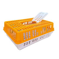 Boîtes de transport pliables en plastique de haute qualité, nouvelle arrivée, cage à volailles pour poulets, canards, oies, lapins, pour usage agricole