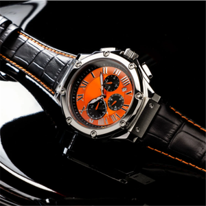 Montre unisexe en acier inoxydable, chronographe, design classique, pour hommes, ODM - Product Image 5