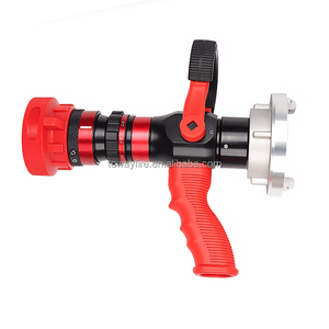 d'incendie en laiton pour une pulvérisation efficace American Pin Lug Fire Hose Jet Spray NST Thread Brass Fire Nozzle - Product Image 4