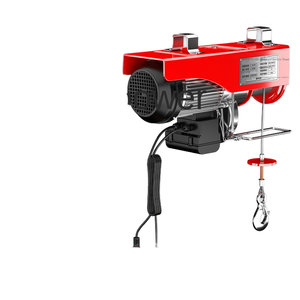 Katrol listrik Mini 220V oleh produsen derek Gantry industri baja baru dengan pengiriman gratis tali kawat katrol listrik - Product Image 6