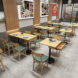 Juego de Muebles de Alta Calidad para Cafetería, Restaurante, Bar, Centro Comercial Moderno, con Superficie de Piedra, Colores Opcionales, Mesas Duraderas y Ecológicas - Product Image 5