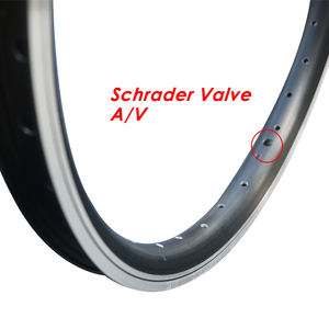 Jantes de vélo à double paroi 26 27,5 pouces <span class=keywords><strong>700C</strong></span> pour roues de VTT 20 24 Vélo pliable Jantes en alliage d'aluminium noir argent 32 28 <span class=keywords><strong>36</strong></span> <span class=keywords><strong>trous</strong></span> - Product Image 5