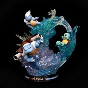 Figura de Acción de Pokémon GK Jenny Water Arrow Turtle, Escena de Evolución Luminosa, Animación, Venta al por Mayor - Product Image 3