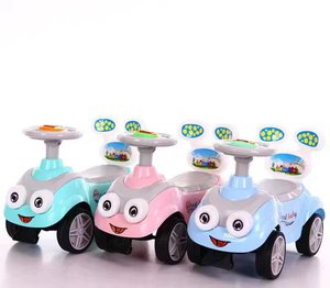 Auto Cavalcabile per Bambini, Giocattolo Girello, Scooter per Bambini a Quattro Ruote, Auto Cavalcabile con Scivolo, Giocattoli Cavalcabili per Bambini - Product Image 4