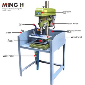 Máquina de succión de diamantes de imitación grandes para uñas marca West Lake, taladro de banco de 750W con 5 años de garantía para la industria del jade - Product Image 2