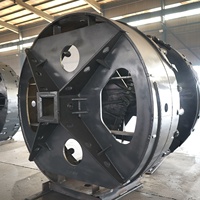Mèches de tarière méga de 2000 mm pour pieutage de roches dures, coque de 20 mm d'épaisseur, mèches TCI de 18 points, joint de boîte soudé, sortie d'usine