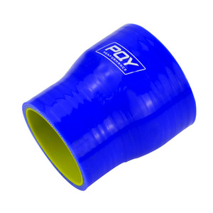 ท่อซิลิโคน Poyracing ขนาด 51 มม.-64 มม. สีฟ้าเหลือง สำหรับอัพเกรดอินเตอร์คูลเลอร์ - Product Image 3