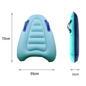 <b>Inflatable</b> Kickboard Blue 60in Above For Kids And Adults Lakes Rivers Swimming Training - Product Image 4