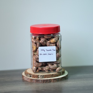 Dịch vụ OEM cho hạt điều Việt Nam trong lọ vuông 500g (nắp đỏ) - Giá sỉ từ nhà máy - Hạt điều nguyên vỏ - Product Image 3