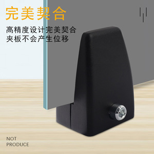 Aluminum Alloy <b>Screen</b> Clip 4-20mm Clamp For Desk <b>Partition</b> Workstation Wooden Board - Product Image 3