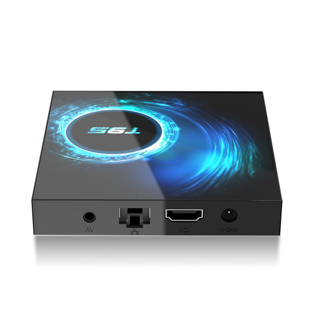 T95 Smart TV Box with Android 10.0 Allwinner H616 Quad Core 6K 2.4G/5G Wifi 3D 16G/32G/64G/128G 4K Resolution 3D Set Top Box