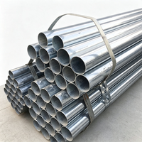 Conduite en acier non allié galvanisé à chaud pour la protection des câbles, applications de tuyauterie structurelle, norme GB, certifiée ISO 9001