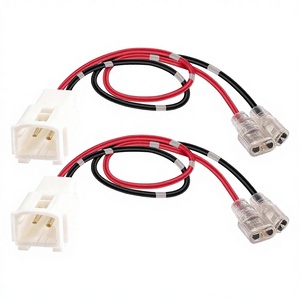 Adaptateur de connecteur de faisceau de câblage pour haut-parleurs de <span class=keywords><strong>voiture</strong></span> Dodge Ram Jeep Chrysler 2005-2022, câble audio pour tweeters de tableau de bord avant (pièce de rechange) - Product Image 1