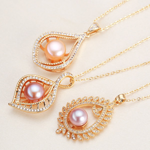 Collar de Perlas de Agua Dulce de Origen Zhujiyuan, Colgante Tipo Mantou de Moda para Mujer, Perla Real, Venta al por Mayor Transfronteriza - Product Image 2