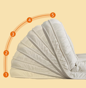 Canapé-lit moderne inclinable avec coussin rembourré pour salon, appartement, hôtel - Product Image 6