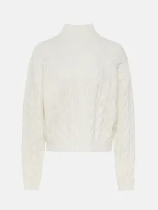 Suéter de Cuello Alto para Mujer Blubelle, Holgado, Informal, de Manga Regular, para Otoño e Invierno, Antibolitas, Antiarrugas, Grueso - Product Image 6