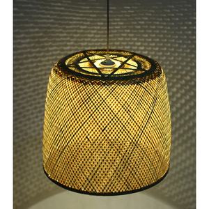 Pendentif naturel de lampe en bambou écologique de fantaisie du Vietnam pour la décoration à la maison - Product Image 3