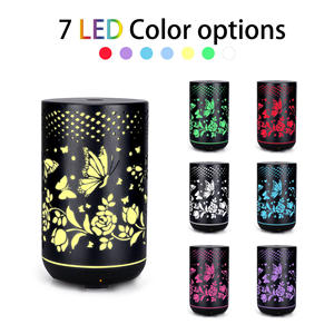 Difusor de Aroma con Diseño de Mariposa Tallada JCTY, 300 ml, Humidificador Eléctrico Negro para Uso en el Hogar y Escritorio - Product Image 5