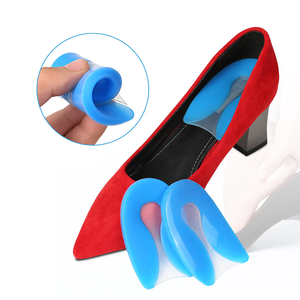 99Insole Pelindung Pereda Nyeri Tumit Perawatan Insole Kaki Memar Bantalan Cup Tumit Silikon untuk Taji Tulang - Product Image 2