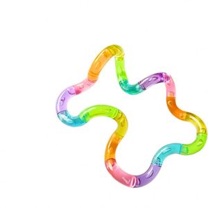 Hot Selling Unisex Twist <b>Ring</b> <b>Fidget</b> Toys TikTok Fun Fashion Trend EVA Plastic Rubber Material Dinosaur Gift for - Product Image 6