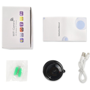 Cámara V380 HD Inteligente con Wifi, Visión Nocturna Infrarroja, Seguridad para el Hogar, Gran Angular, Detección de Movimiento, Monitor para Bebés - Product Image 3