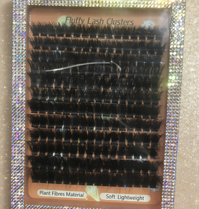 ขนตาปลอมแบบเป็นช่อสำเร็จรูป DIY: ใช้ซ้ำได้มากกว่า 20 ครั้ง, แบ่งเป็นช่อ, ให้ความหนาฟูสำหรับ<span class=keywords><strong>แต่งหน้า</strong></span><span class=keywords><strong>เจ้าสาว</strong></span>และงานปาร์ตี้ - Product Image 1