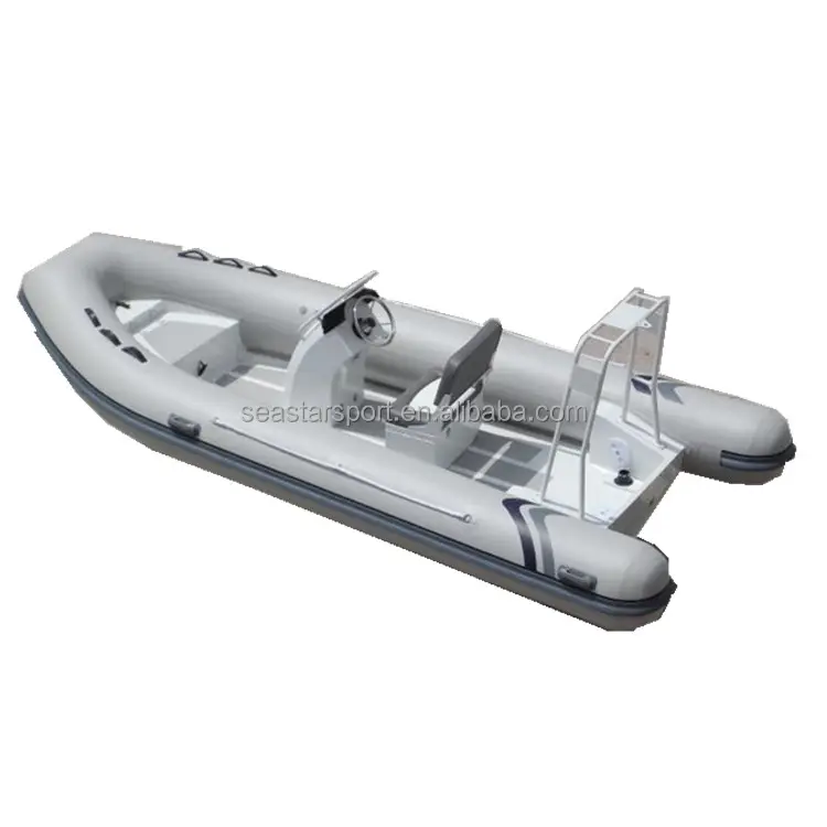 قارب ضلعي شهير 580 من ديبورستار, قارب تجديف من الألمونيوم قابل للنفخ