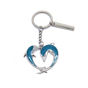 Llaveros de tortugas tùy chỉnh kim loại động vật đại dương bãi biển lưu niệm rùa Keychain - Product Image 2