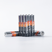 Pilas Alcalinas KINGCELL AAA LR03 de Larga Duración para Control Remoto y Electrónica de Consumo, Garantía de 10 Años