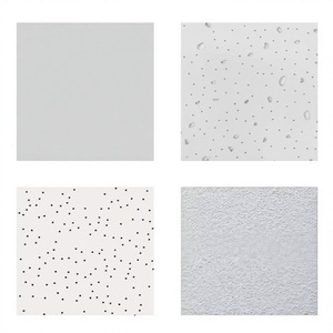 Paneles <span class=keywords><strong>de</strong></span> <span class=keywords><strong>Techo</strong></span> Suspendido Modernos para Oficina, Hotel, Centro Comercial, Hogar, 600x600 mm, Ignífugos, Insonorizantes, <span class=keywords><strong>de</strong></span> <span class=keywords><strong>Lana</strong></span> Mineral - Product Image 2