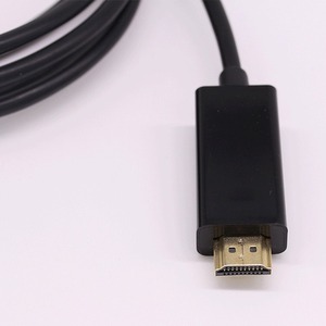 Cable adaptador Displayport a HDMI de 1,8 m, cable de conexión para monitor de ordenador de alta definición 4K, color negro - Product Image 3