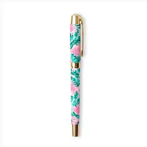Custom Design Pen Warmte-overdracht Afdrukken Pen Full Color Gedrukt Metalen Roller Pen