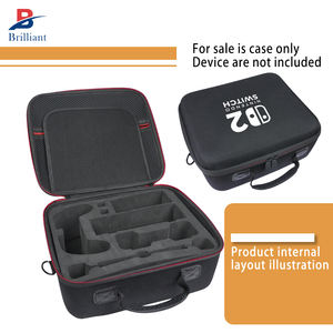 Étui <span class=keywords><strong>de</strong></span> <span class=keywords><strong>transport</strong></span> rigide pour <span class=keywords><strong>Switch</strong></span> 2, étui <span class=keywords><strong>de</strong></span> protection portable pour voyage, <span class=keywords><strong>sac</strong></span> <span class=keywords><strong>de</strong></span> rangement <span class=keywords><strong>de</strong></span> grande capacité pour <span class=keywords><strong>Switch</strong></span> 2 - Product Image 6